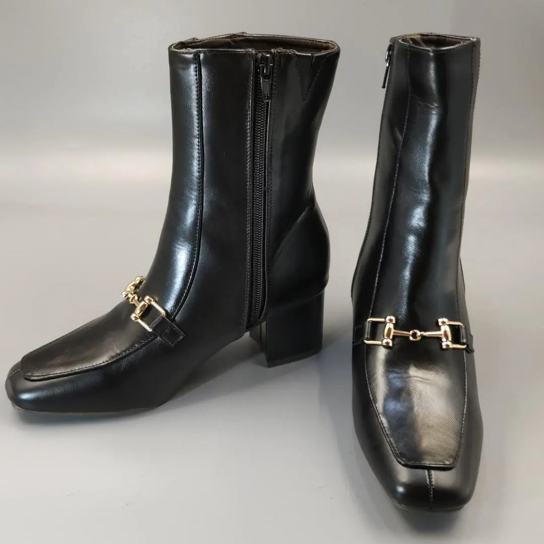 Thumbnail of Rope Picnic Square Bit Mid-Length Moccasin Boots 23.0cm