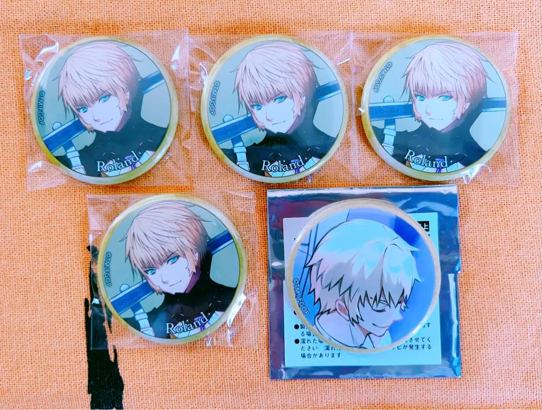 fgo fate ローラン 缶バッジ　14点セット ガチャメイト】Fate/Grand Order サーヴァントホログラム缶