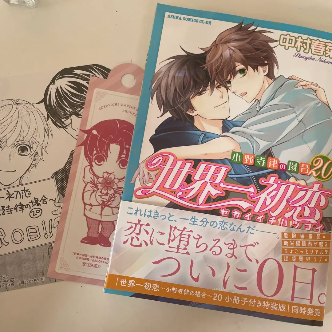 世界一の初恋　中村春菊　複製サイン　10周年　アニバーサリーカード　フェア　特典 世界一の初恋 中村春菊 複製サイン 10周年 アニバーサリーカード