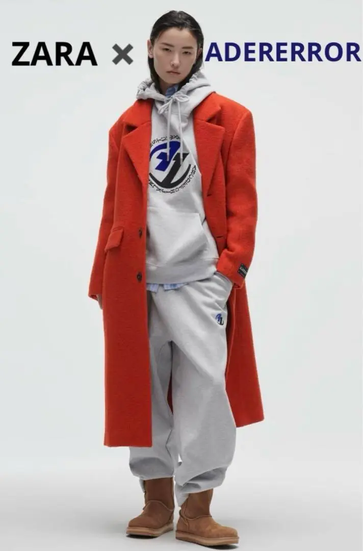 新品・未使用　ADERERROR  ロングコート　アーダーエラー×ZARA 2025年最新】zara adererror コートの人気アイテム - メルカリ