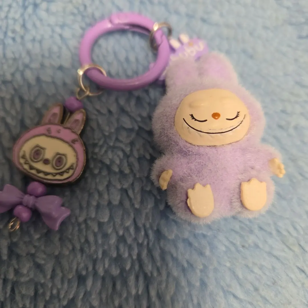 Thumbnail of Labubu Mini Keyholder - Purple