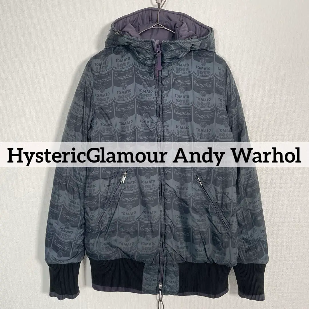 ★ アンディウォーホル×ヒステリックグラマー 新品未使用 ブルゾン HYSTERIC GLAMOUR × Andy Warhol ヒステリックグラマー アンディ