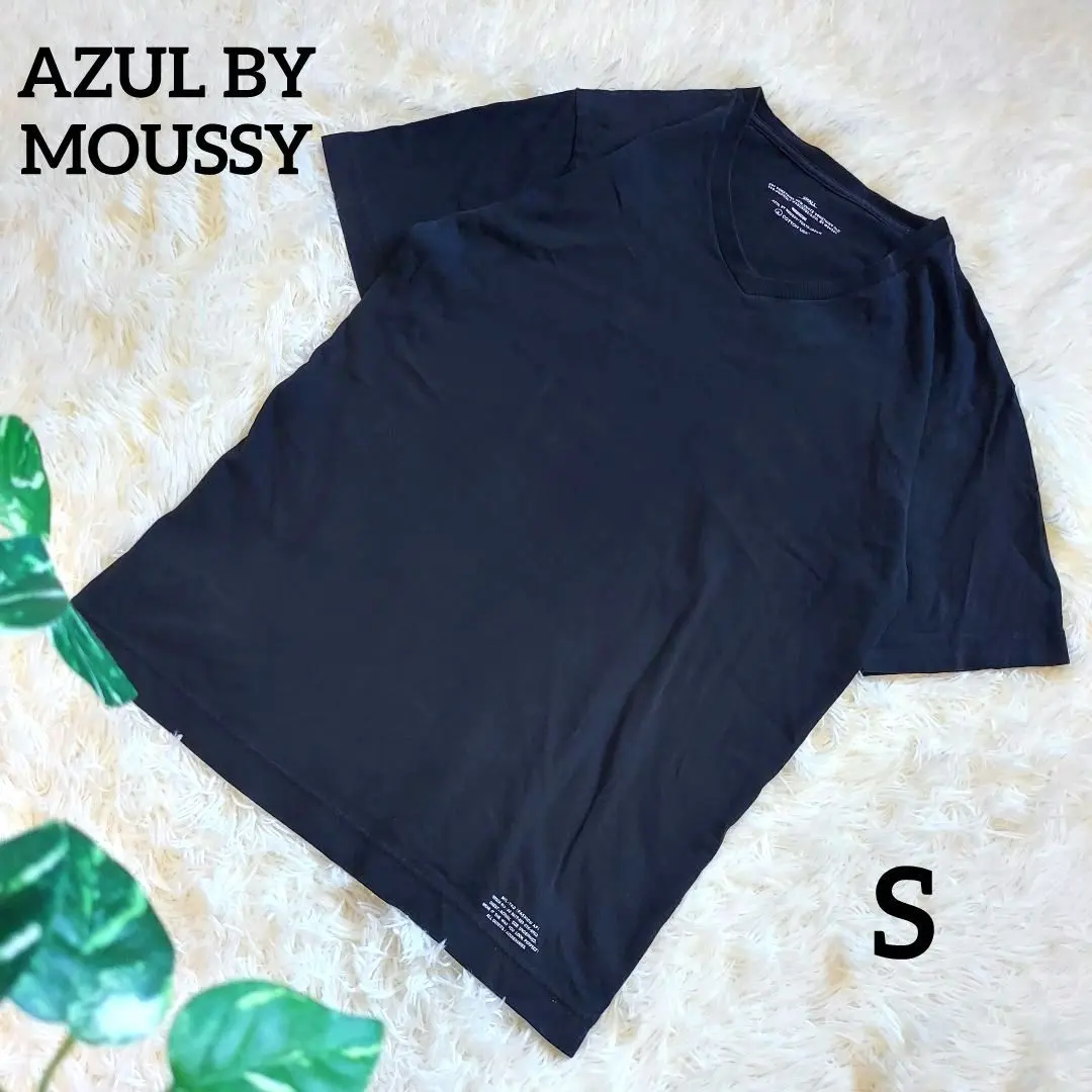 亞瑟士 by Moussy 男士 小碼 短袖T恤 V領 的縮圖