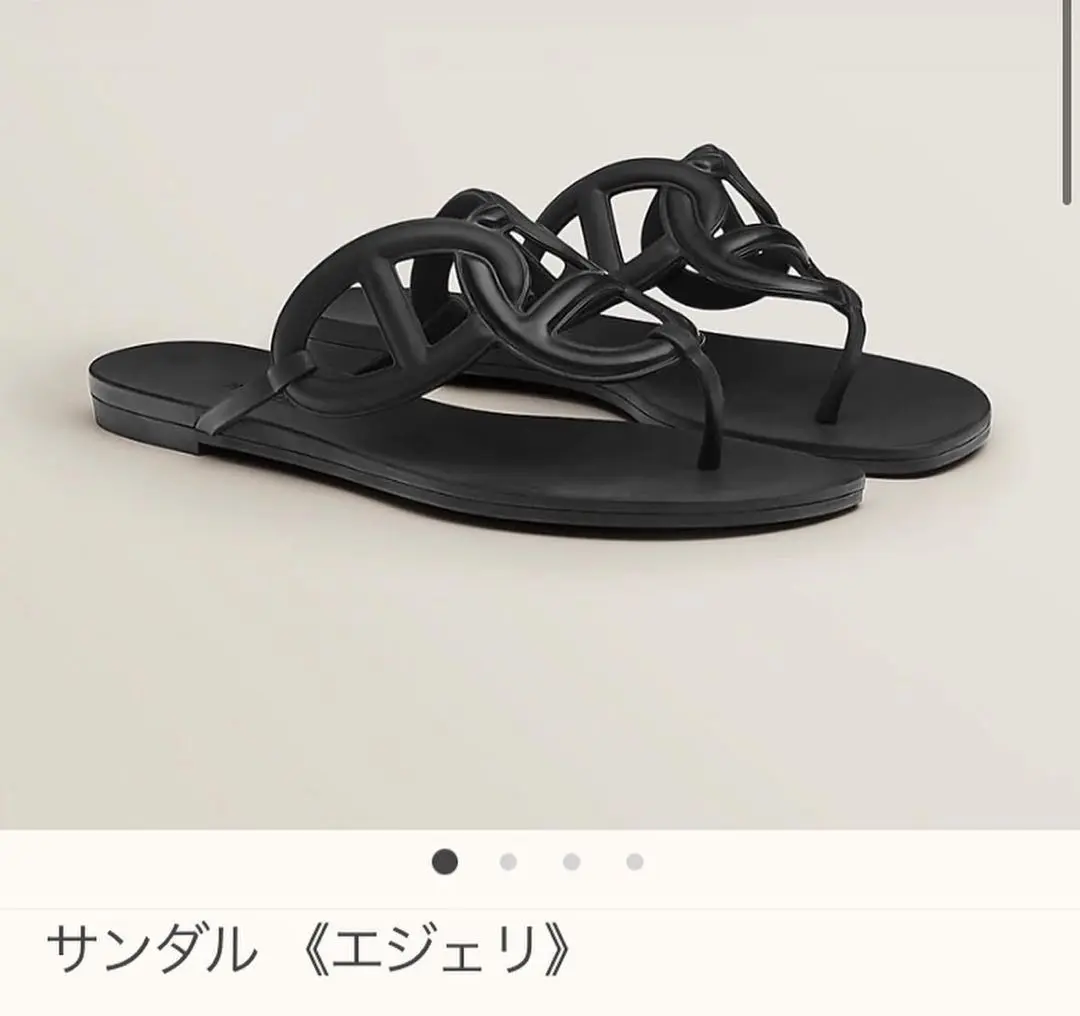 エルメス　エジェリ　37 新品未使用 桜さま エルメス エジェリ サンダル サイズ37