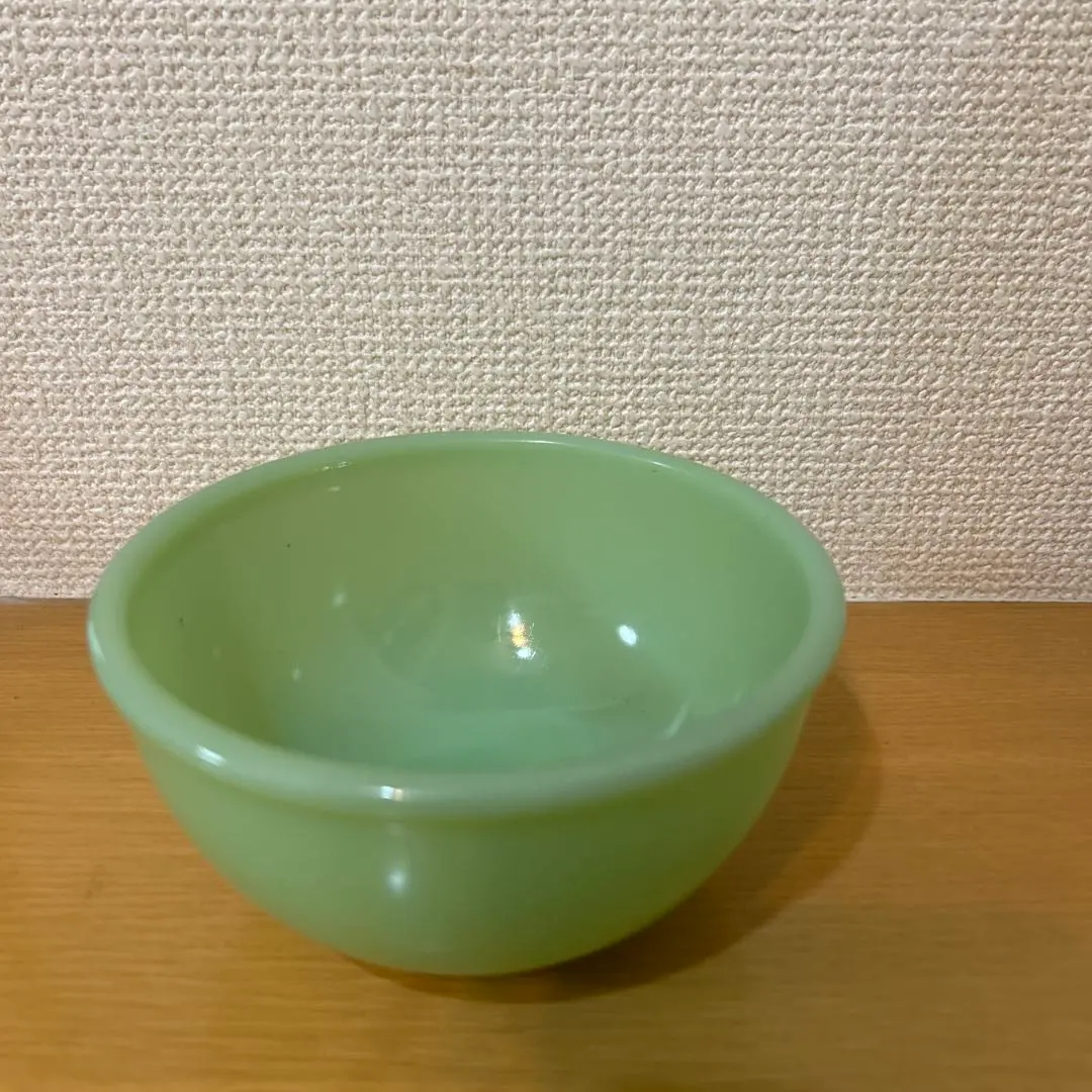 Thumbnail of Fire King Beaded Edge Bowl, Jade-ite, Small Size