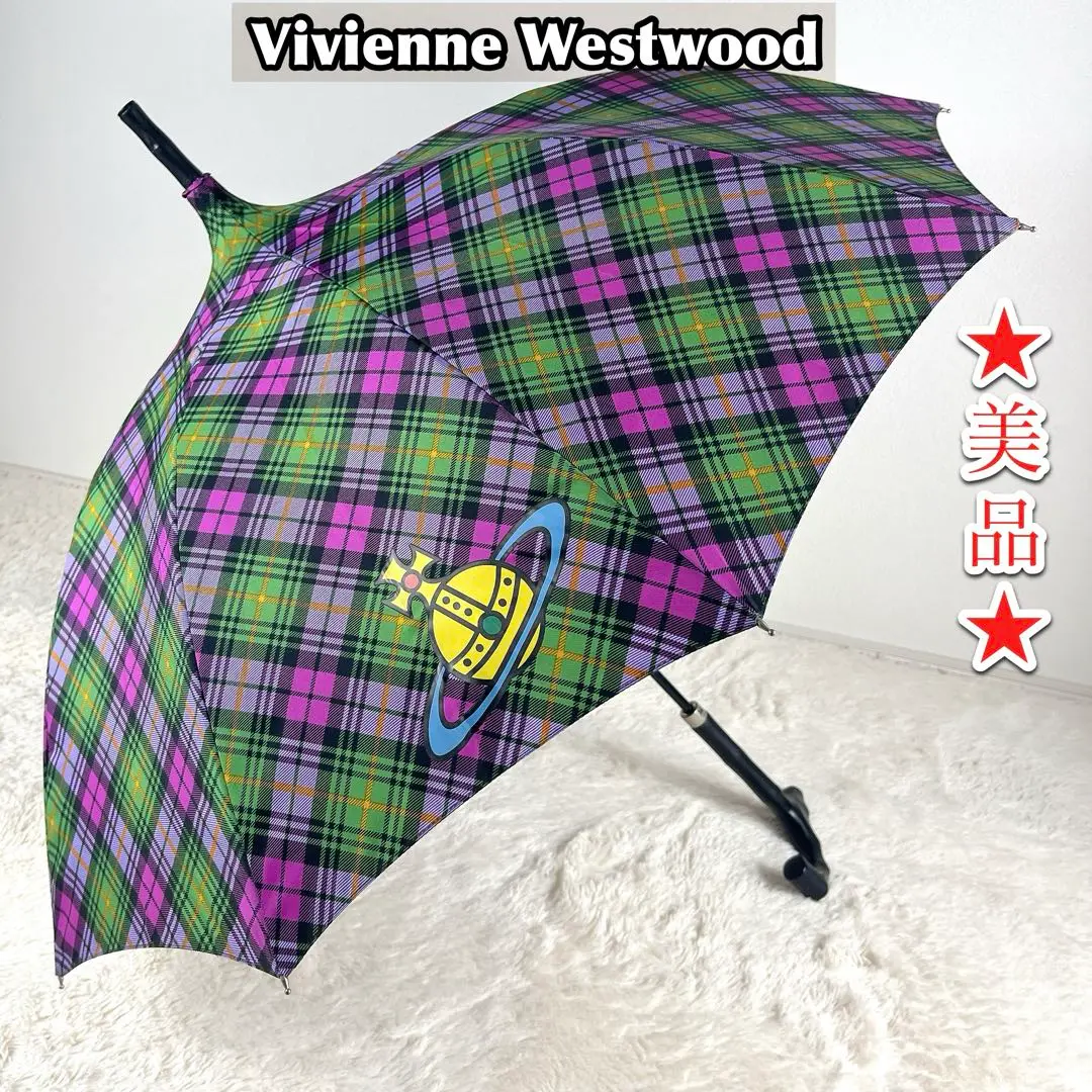 【処分価格☆】ヴィヴィアンウエストウッド 晴雨兼用 傘 ビンテージ チェック 柄 2025年最新】Vivienne Westwood 晴雨兼用の人気アイテム - メルカリ