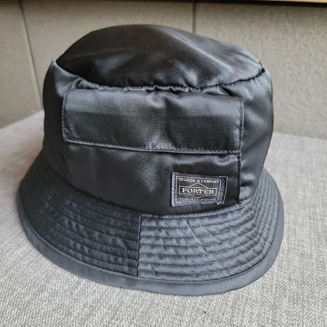 PORTER ブラック バケットハット 25SS】UNISEX WAACKYバケットハット ブラック