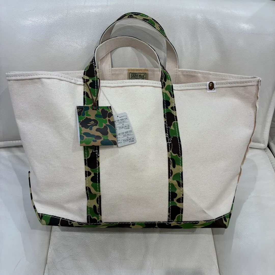Saint Michael 24FWトート S ネイビー セントマイケル SAINT MXXXXXX｜TOTE XL / SAINT｜NAVY｜2024秋冬 【8/31(土