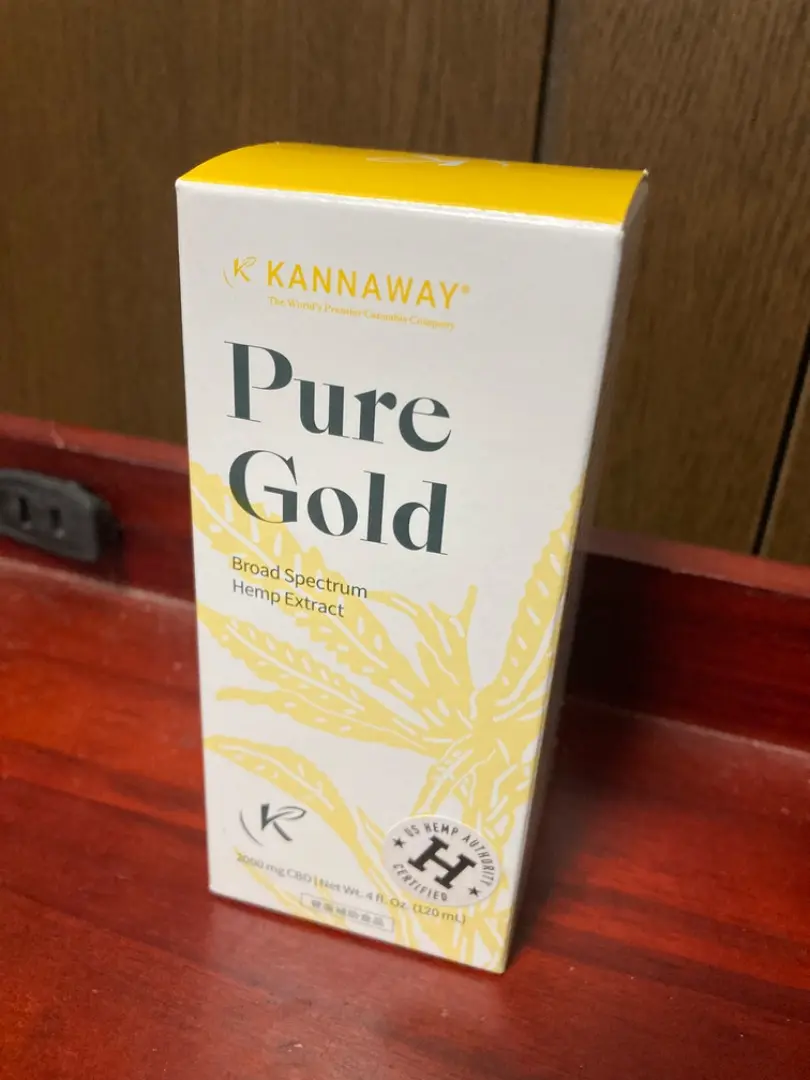 kannaway ピュアゴールド2000mg 2本セット キャナウェイ ピュアゴールド KANNAWAY Pure Gold 120ml