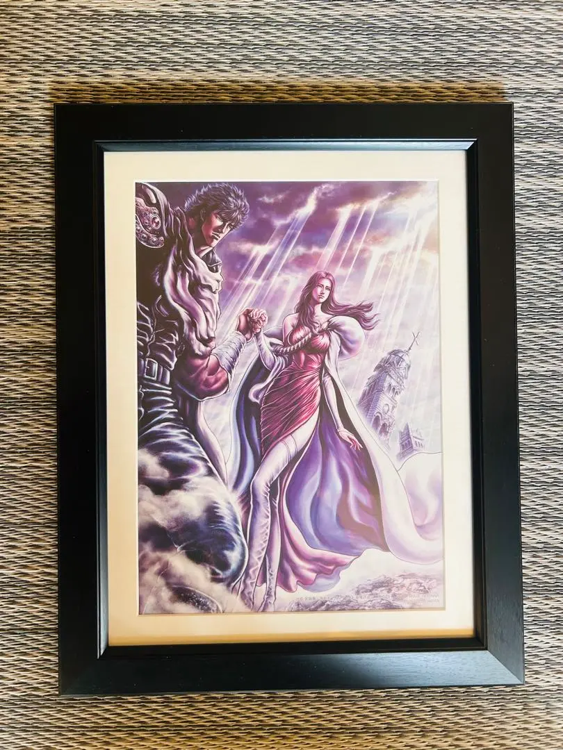Amazon.co.jp: 北斗の拳 40周年大原画展 入場特典 色紙 ラオウ
