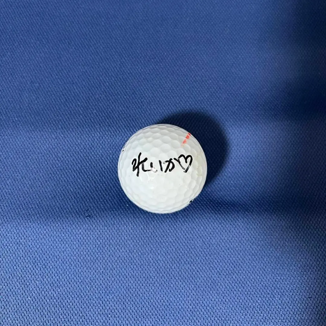 都玲華　女子プロゴルフ　JLPGA 直筆サインボール　ニチレイレディース 女子プロ 都玲華プロ 直筆サイン入り ボール JLPGA ミヤコレ