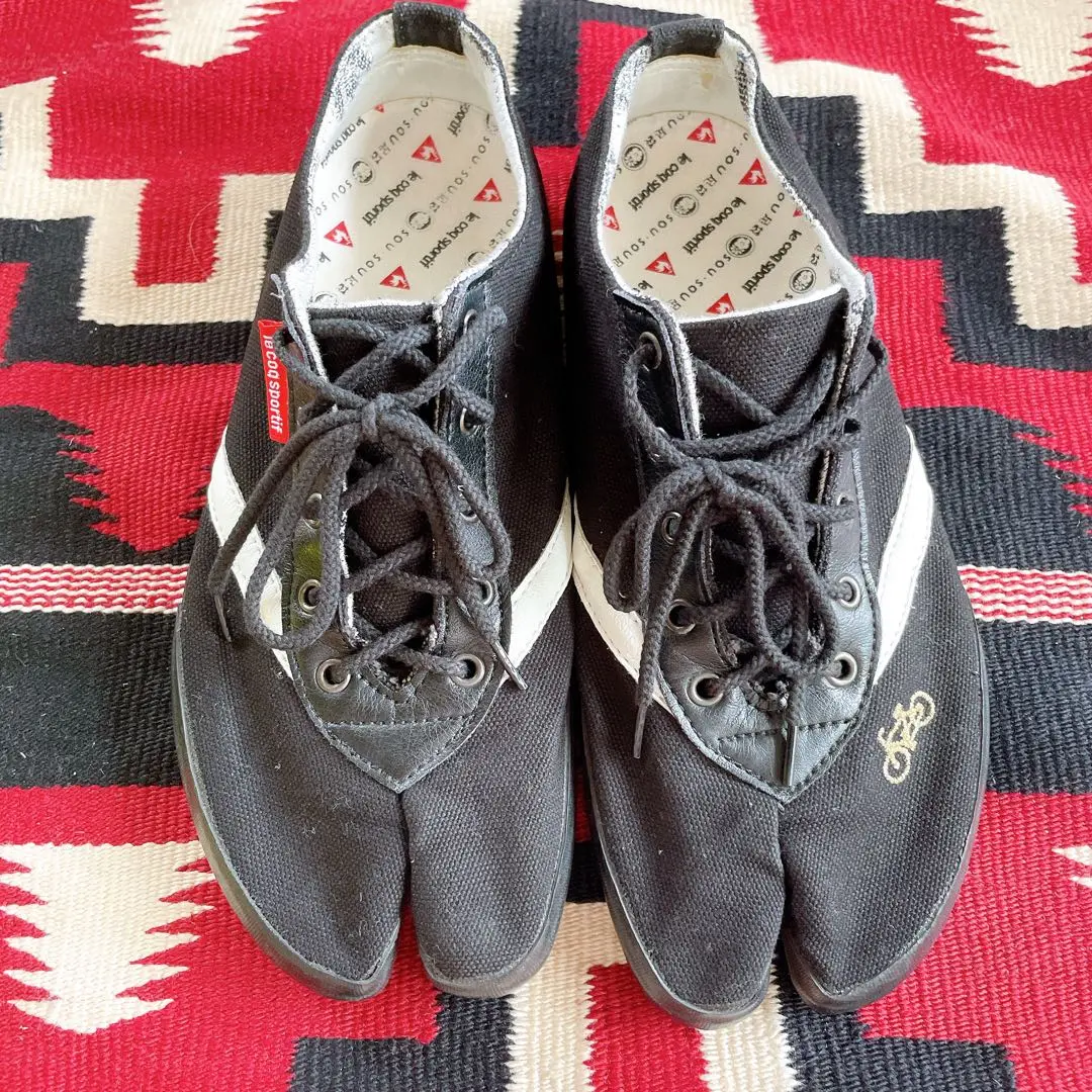 SOU・SOU × le coq sportif コラボ スニーカー　25cm ルコックスポルティフと京都のブランドSOU・SOUのコラボモデルが