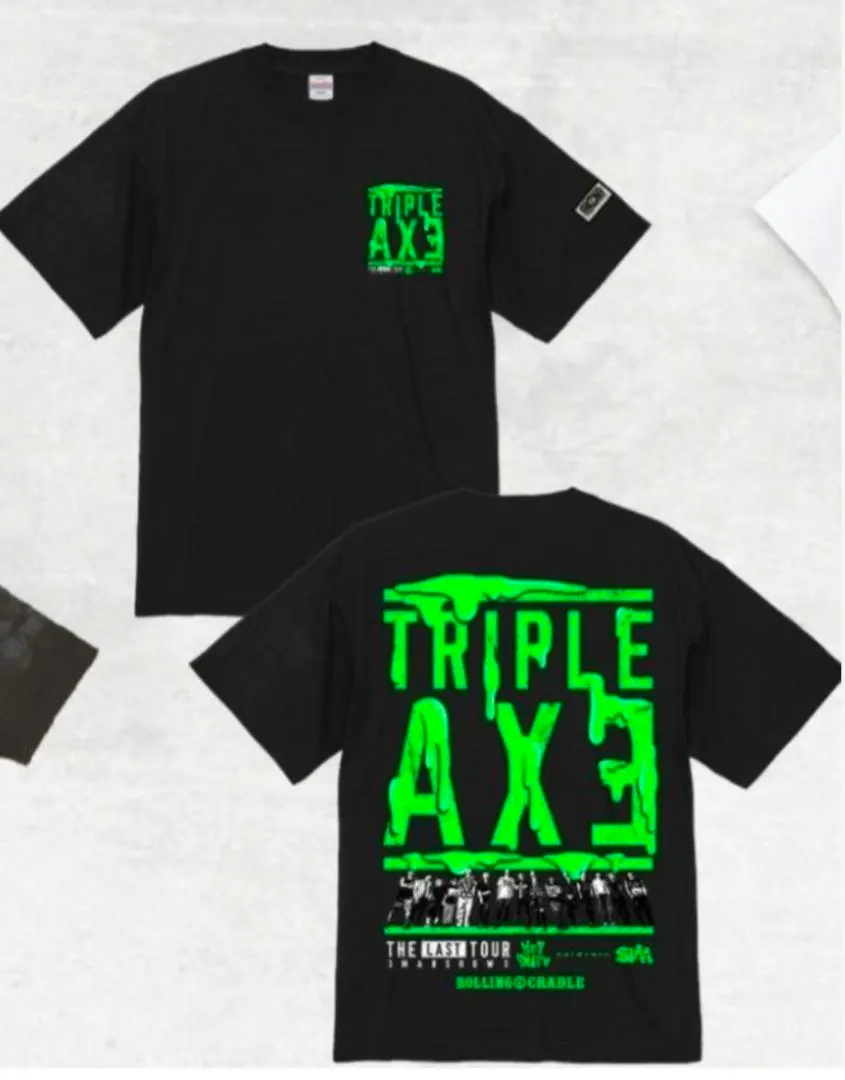 【未開封】XLサイズ TRIPLE AXE × ロリクレ コラボTシャツ 2025年最新】ロリクレ トリプルアックスの人気アイテム - メルカリ