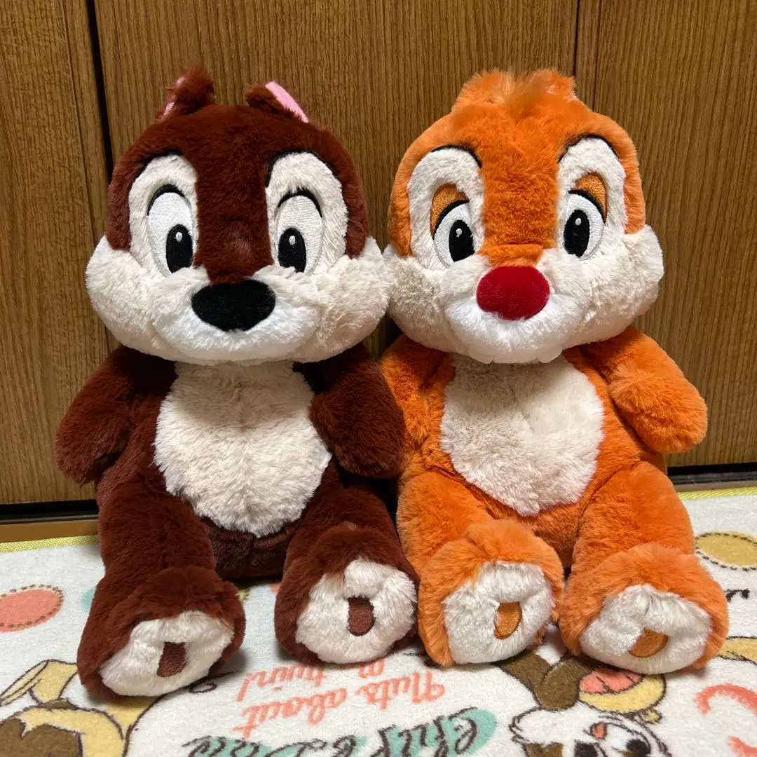 チップ&デール フラッフィープラッシー（ぬいぐるみ） 2点セット MezzoMiki on X: 