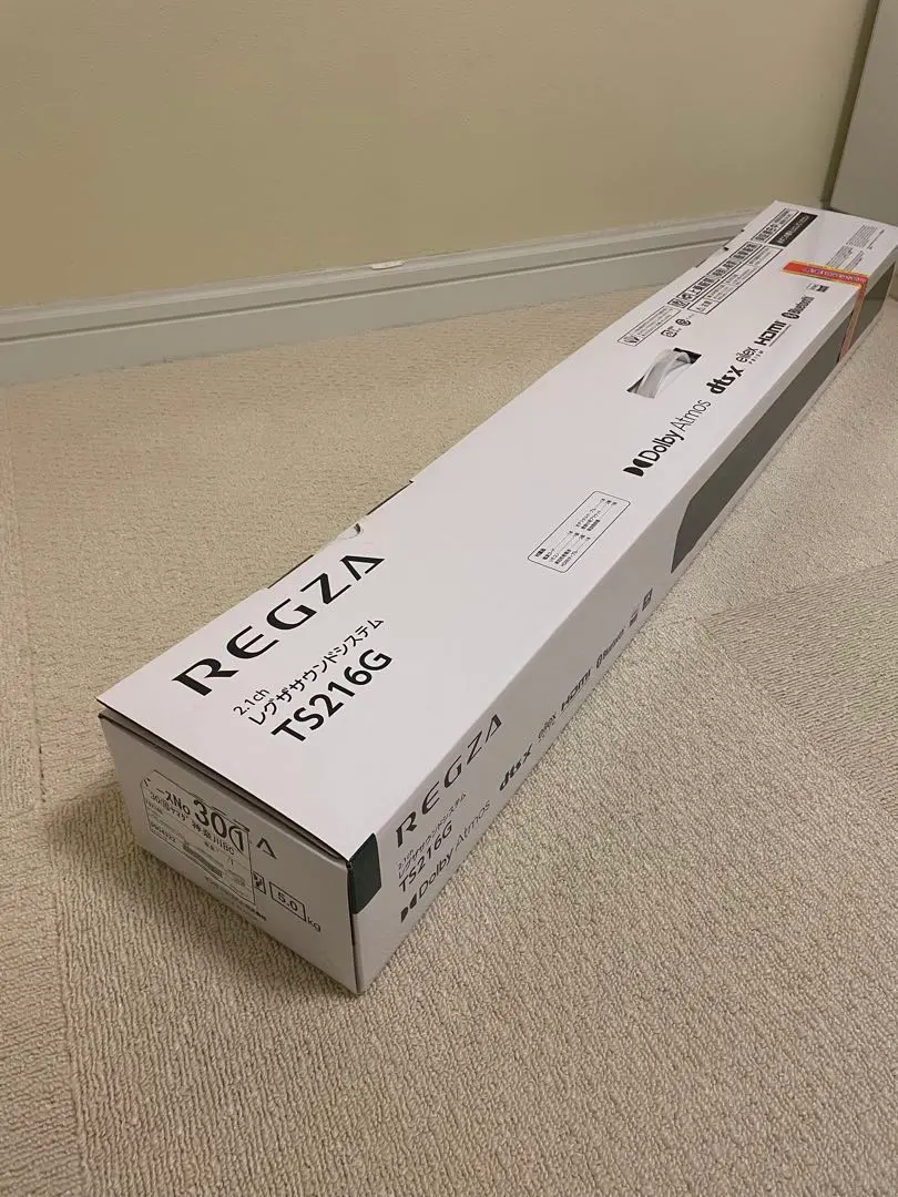 新品未開封 REGZA サウンドバー TS216G TS216G：レグザサウンドシステム｜REGZA<レグザ>TOSHIBA(東芝)