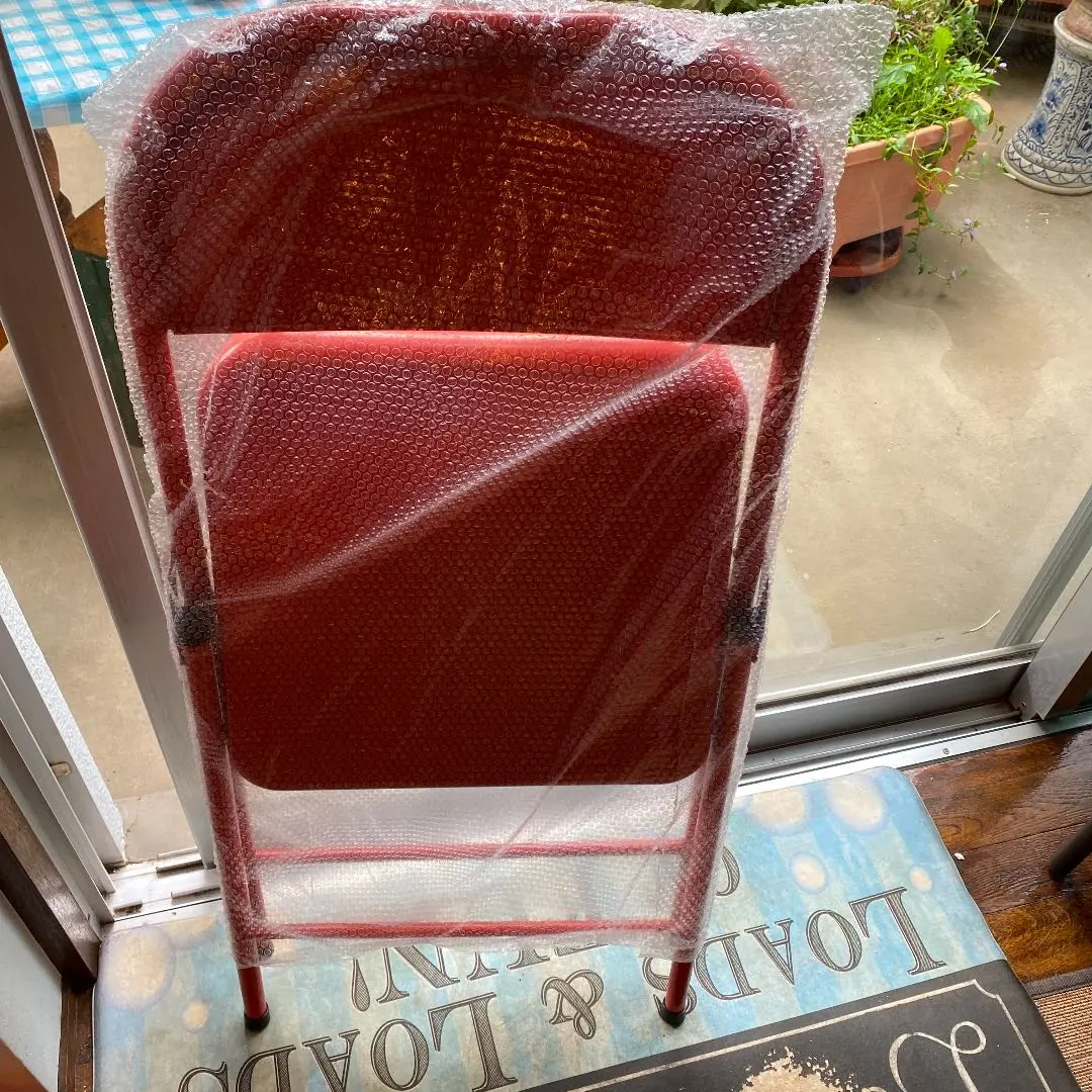 Supreme l folding chair 赤　メタル椅子 Supreme Metal Folding Chair Red - FW20 - US