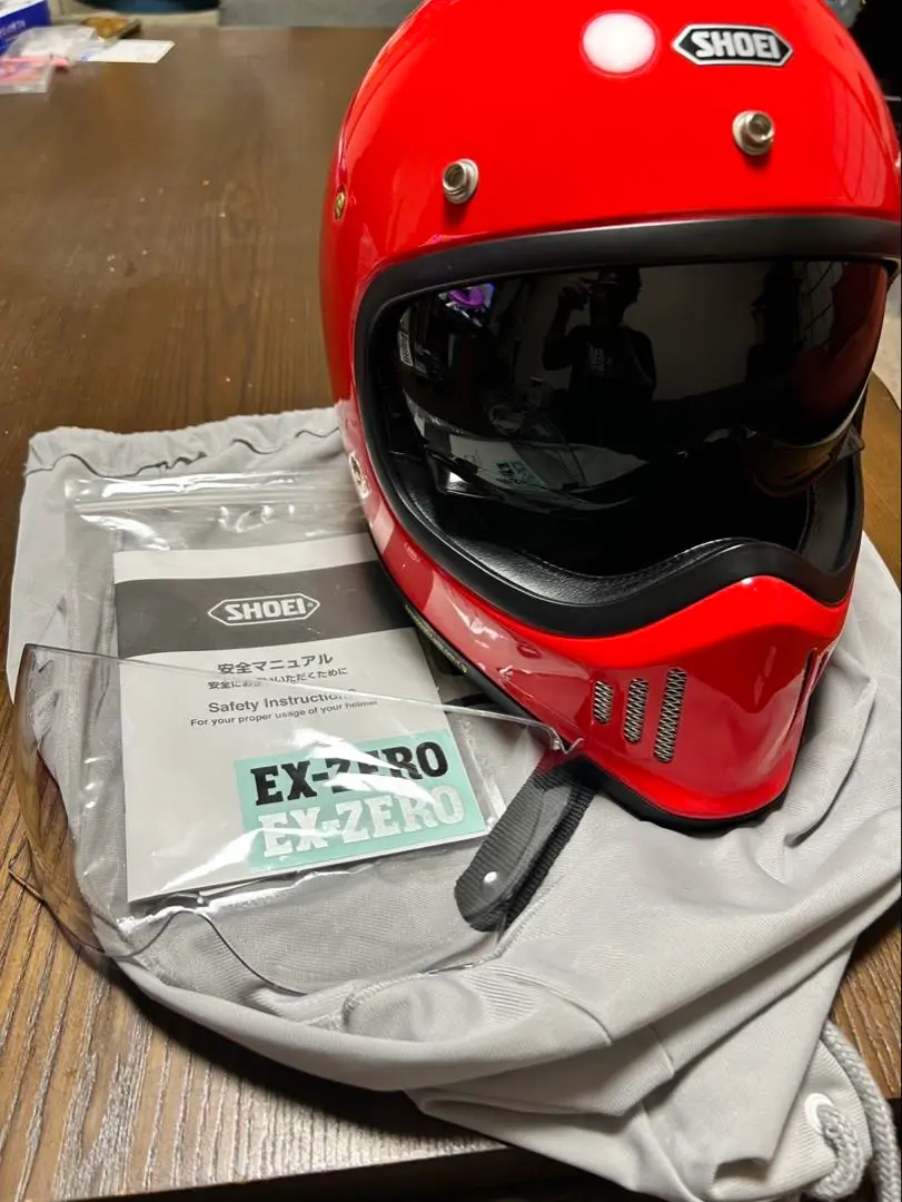 ⭐️SHOEI EX-ZERO ショウエイヘルメット Sサイズ マルシンゴーグル付 ⭐️SHOEI EX-ZERO ショウエイヘルメット Sサイズ マルシン