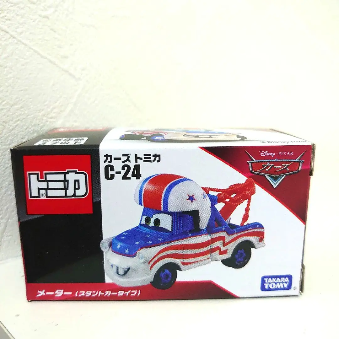 エラー品 タカラトミー カーズ トミカ C-24 メーター スタントカータイプ Amazon | ディズニー カーズ トミカ C-24 メーター (スタント