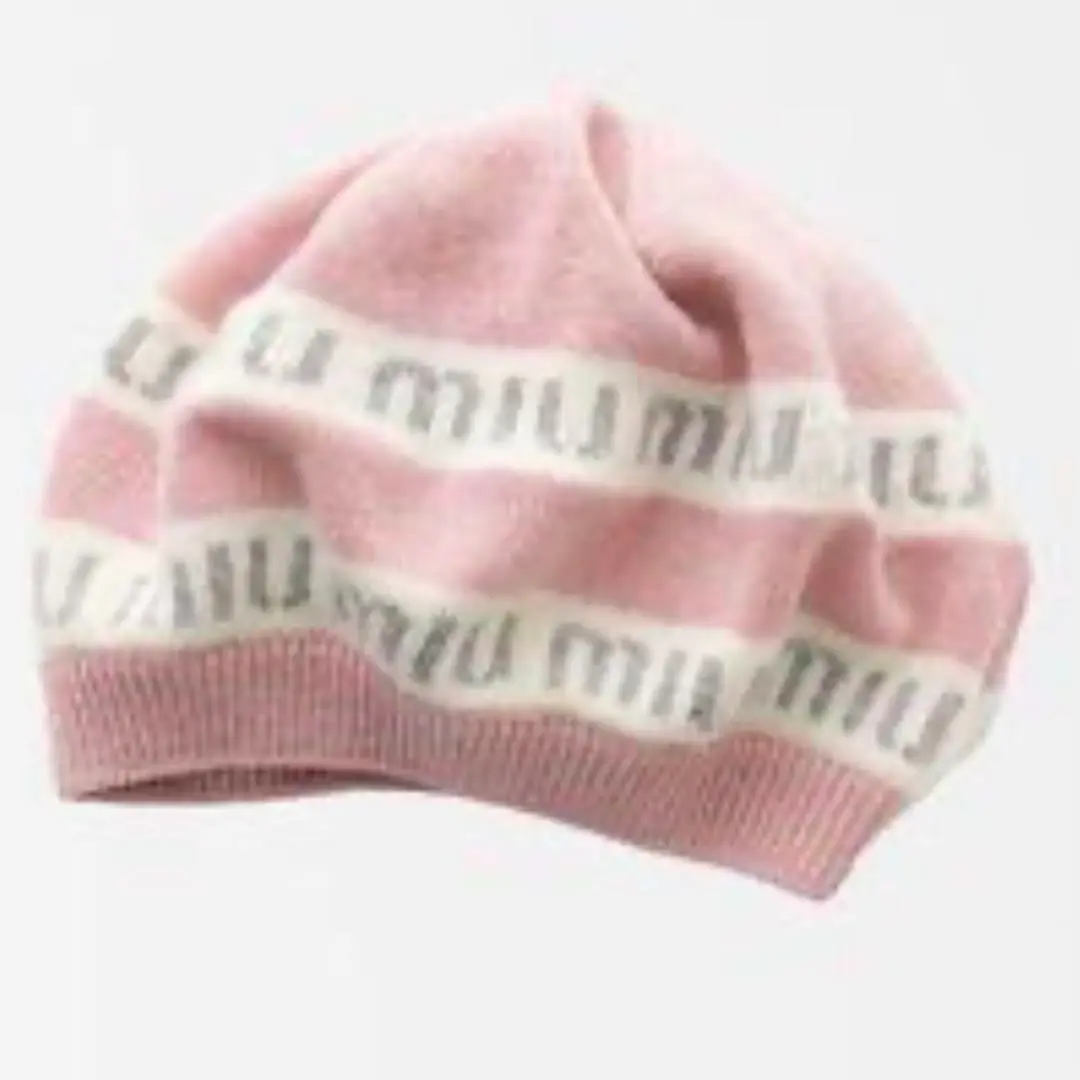 miumiu ビーニー　ロゴ　ニット帽　ピンク 楽天市場】MIUMIU ミュウミュウ ニット帽 5HC260 2DZU