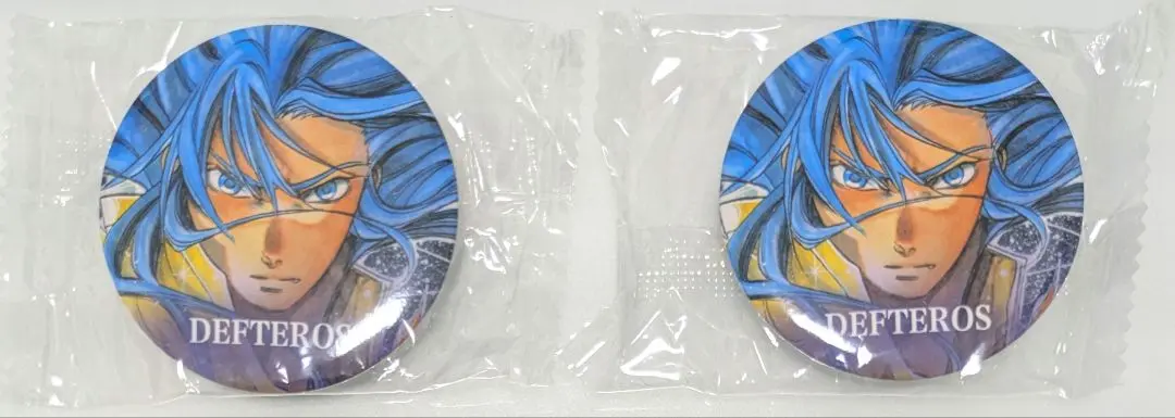 聖闘士星矢ロストキャンバス 冥王神話 マニゴルド 蟹座 BOX特典缶バッジ 聖闘士星矢THE LOST CANVAS冥王神話 中国特典コースター