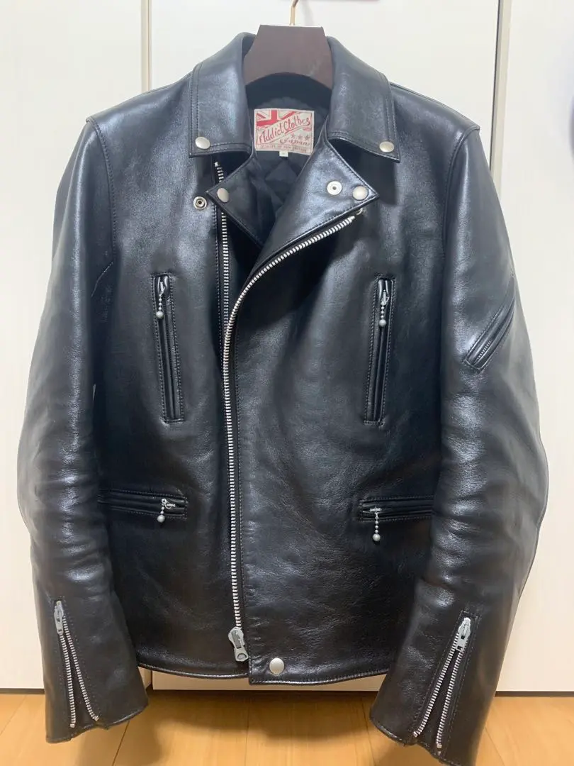2025年最新】ADDICT CLOTHES レザー素材：馬革 ダブルライダース