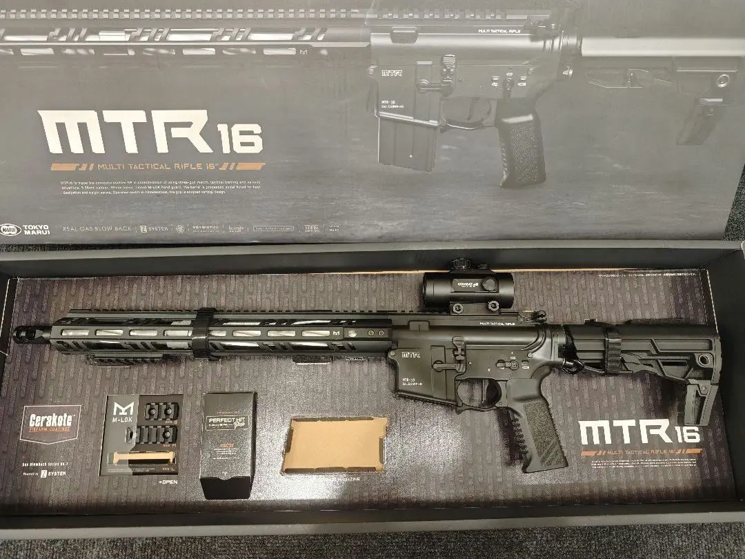 【お買得】マルイ MTR16 ショートバレルカスタム フルセット お買得】マルイ MTR16 ショートバレルカスタム フルセット
