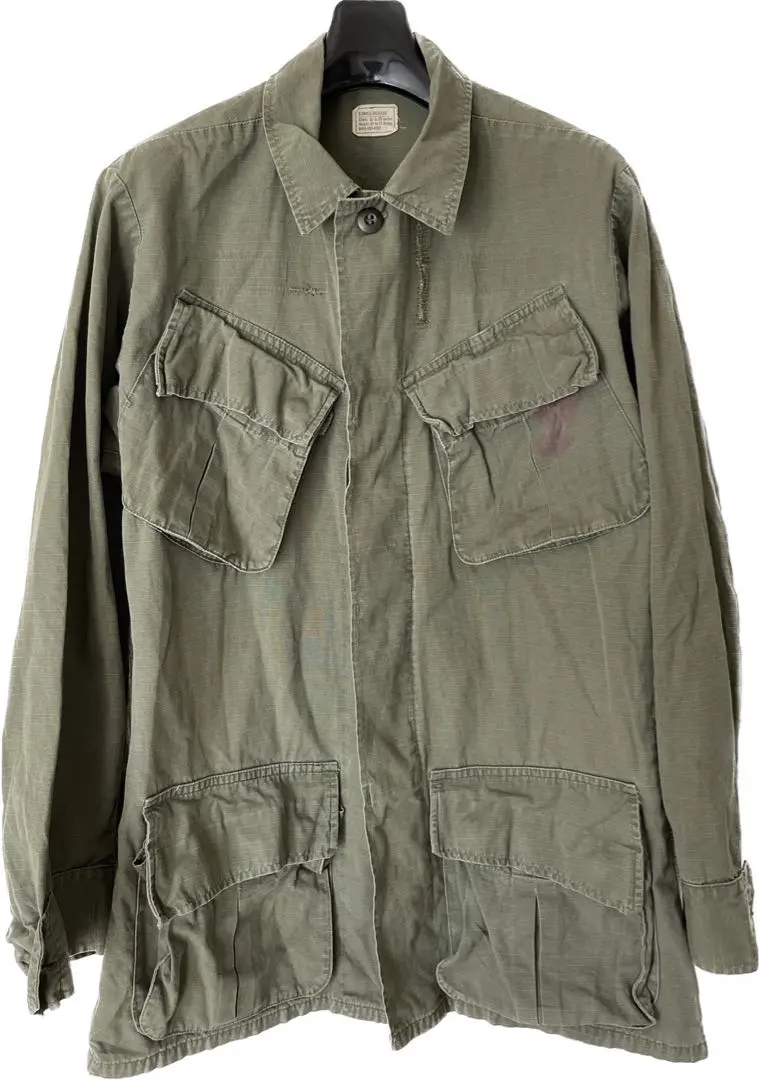 未使用 jungle fatigue ジャングルファティーグ XS-R デッドストック‼️ジャングルファティーグ 70s XS-R US ARMY USA