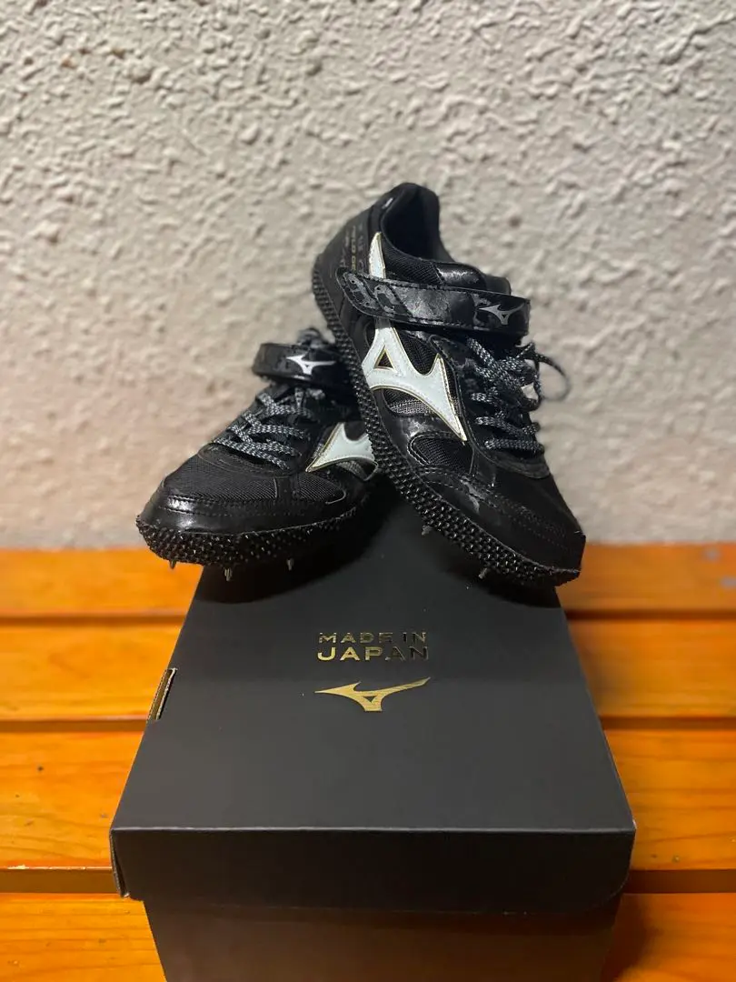 Mizuno やり投げ スパイクシューズ 26cmブラック/グレー MIZUNO やり投げ用スパイク ミズノ フィールドジオJT-C / 槍投げ