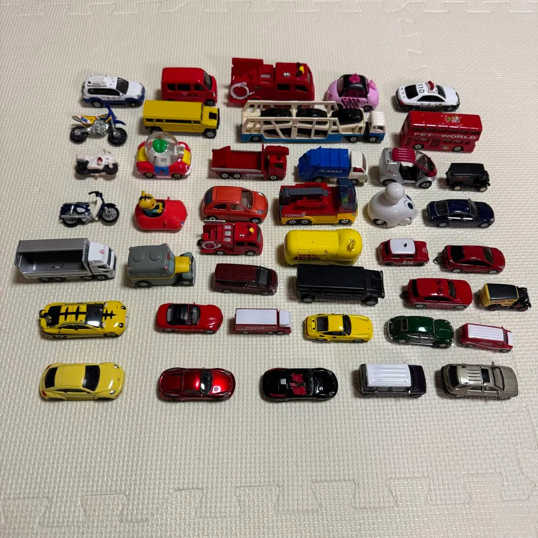 Thumbnail of Used set of 42 Tomica (and similar) model cars