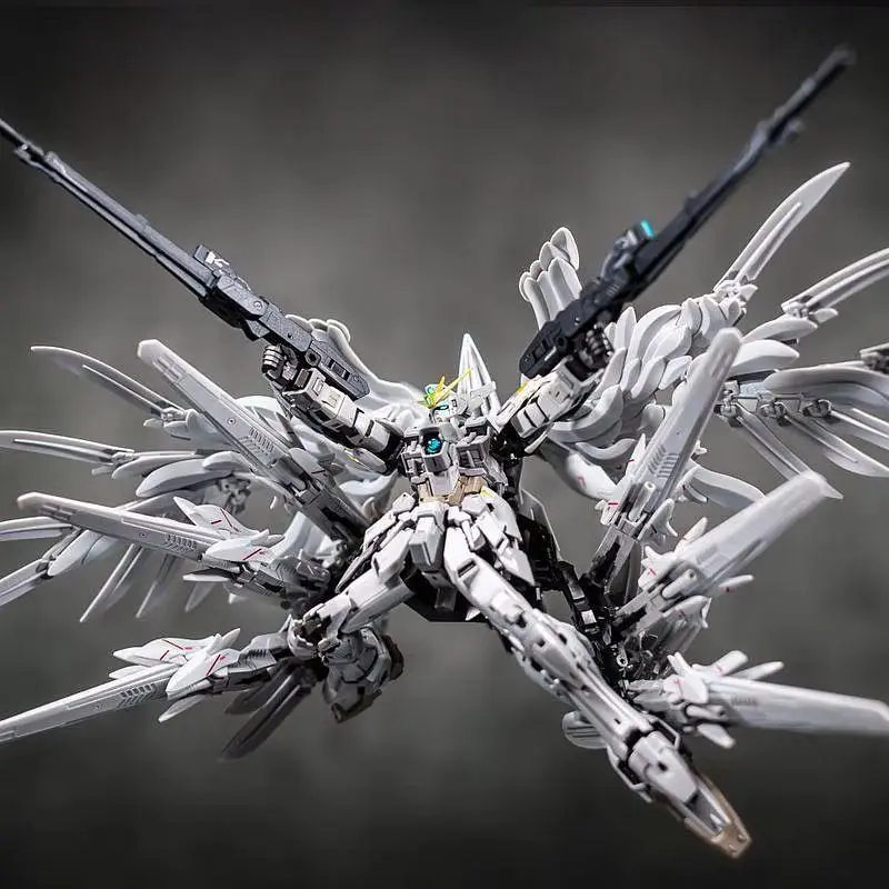 MG ウイングガンダムスノーホワイトプレリュード　ダイキャスト　海外製プラモデル Amazon | DABAN MODEL MG 1/100 ウイング スノーホワイト
