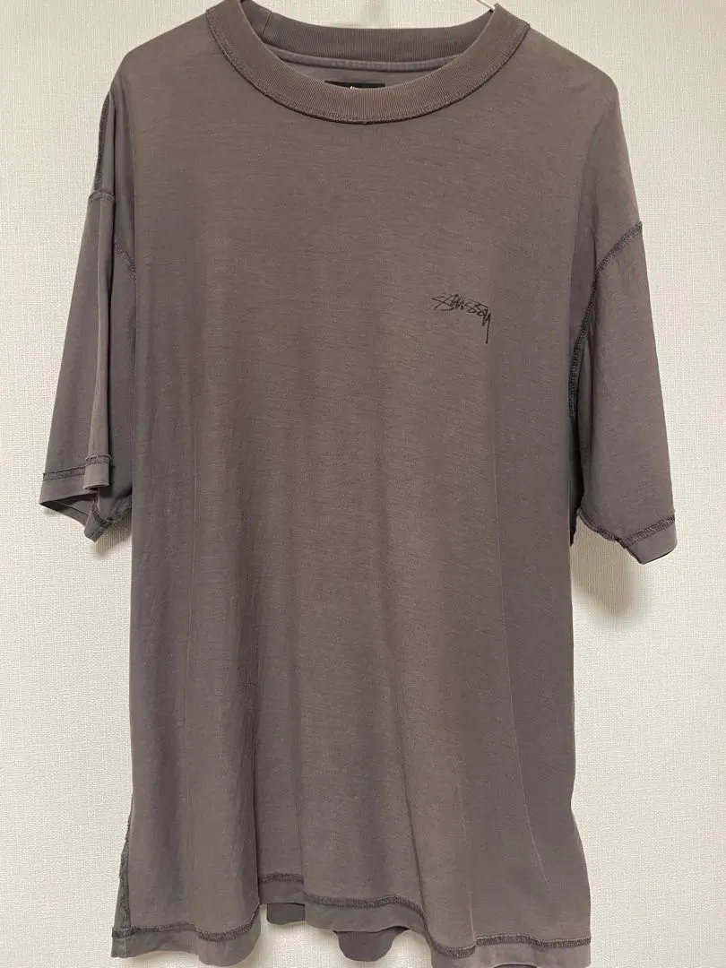 Thumbnail of Stussy Pigment Dyed Inside Brown M Shirt