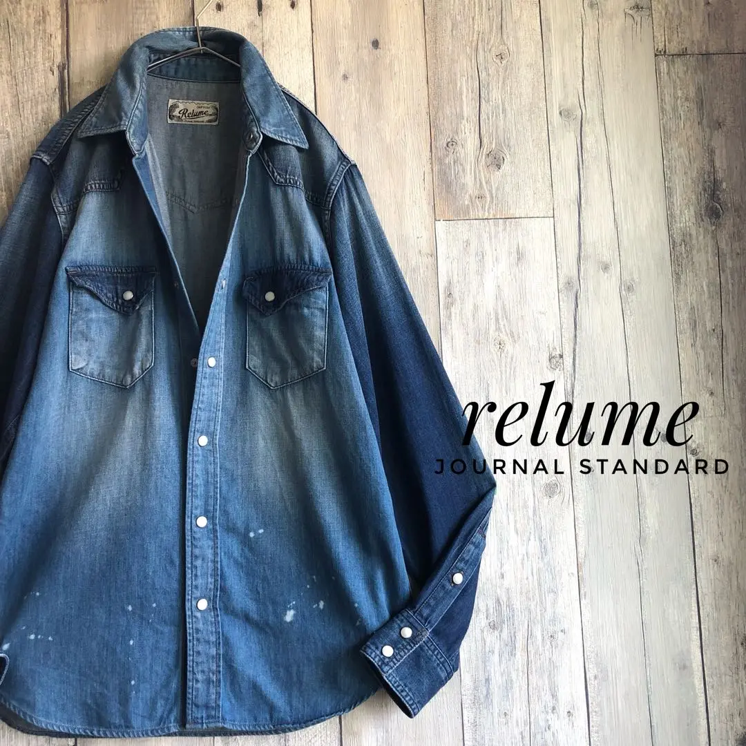 2025年最新】JOURNAL STANDARD relume デニムシャツ・ダンガリー