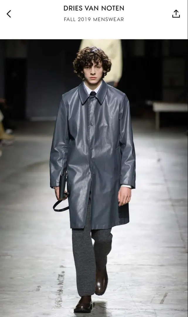 2025年最新】DRIES VAN NOTEN メンズ ステンカラーコートの人気