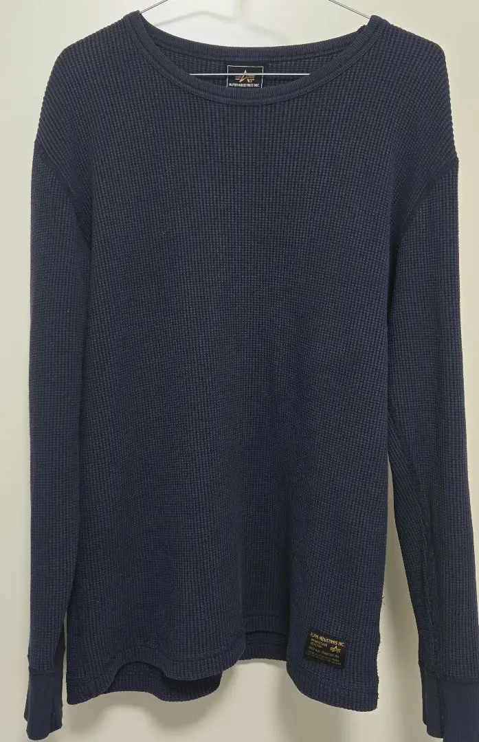 送料込★ALPHA INDUSTRIES★ 長袖Tシャツ Neck tc1590-6n.jpg