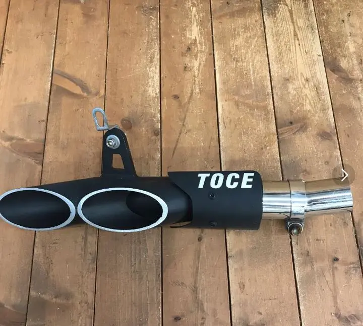 TOCE トリプル出力マフラー Toce Performance Kawasaki ZX-10R 06-07 デュアルスリップオン