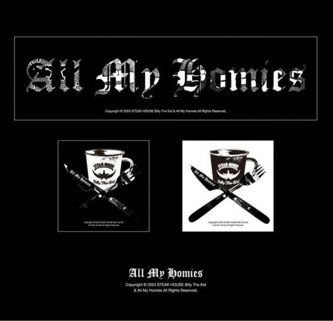 ZORN LIVE特典セット売り、All My Homiesステッカー、パーカー ZORN LIVE特典セット売り、All My Homiesステッカー、パーカー