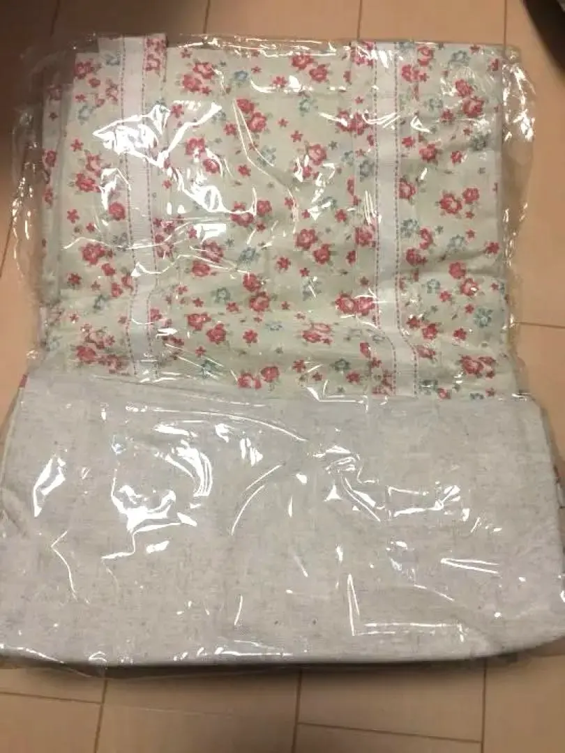 Thumbnail of Eco bag, floral pattern