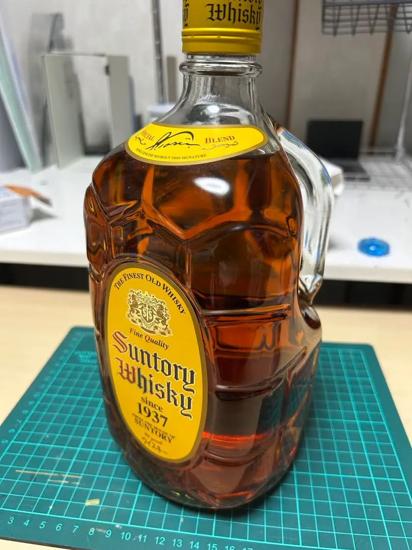 【壺屋焼】古い角瓶 Yahoo!オークション -「サントリー角瓶古酒」(ウイスキー