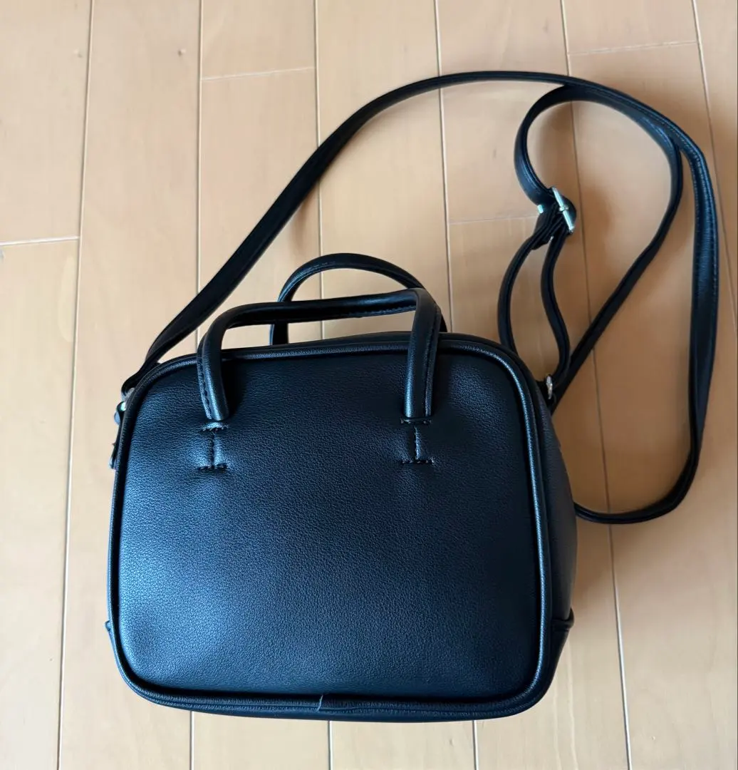 極優 波士頓迷你斜挎包 黑色 的縮圖