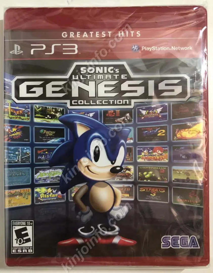 Sonic's UGC【新品未開封・PS3北米版】 セガゲームス 『中古即納』{PS3} SONIC THE HEDGEHOG(ソニック