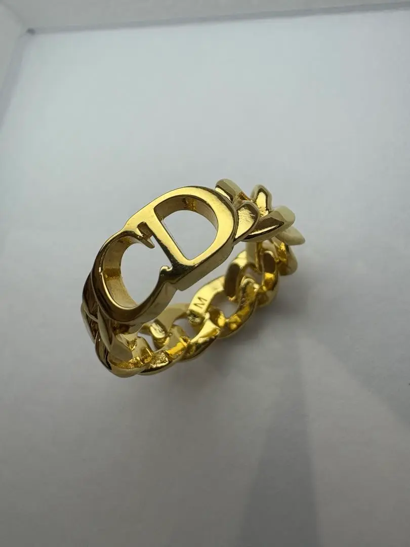 【新品同様】ディオール　CD ダンスーズ　エトワール　チェーン　リング　指輪 楽天市場】ディオール Christian Dior リング ダンスーズ