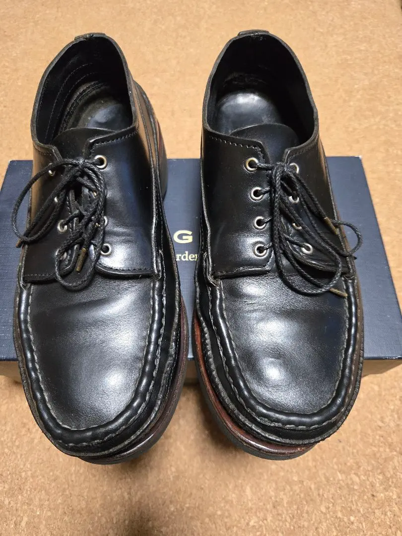 ラッセルモカシン◇ブラック◇7E◇スポーティングクレー◇ビブラムソール◇格安出品 Amazon | [RUSSELL MOCCASIN] (ラッセル モカシン) ス