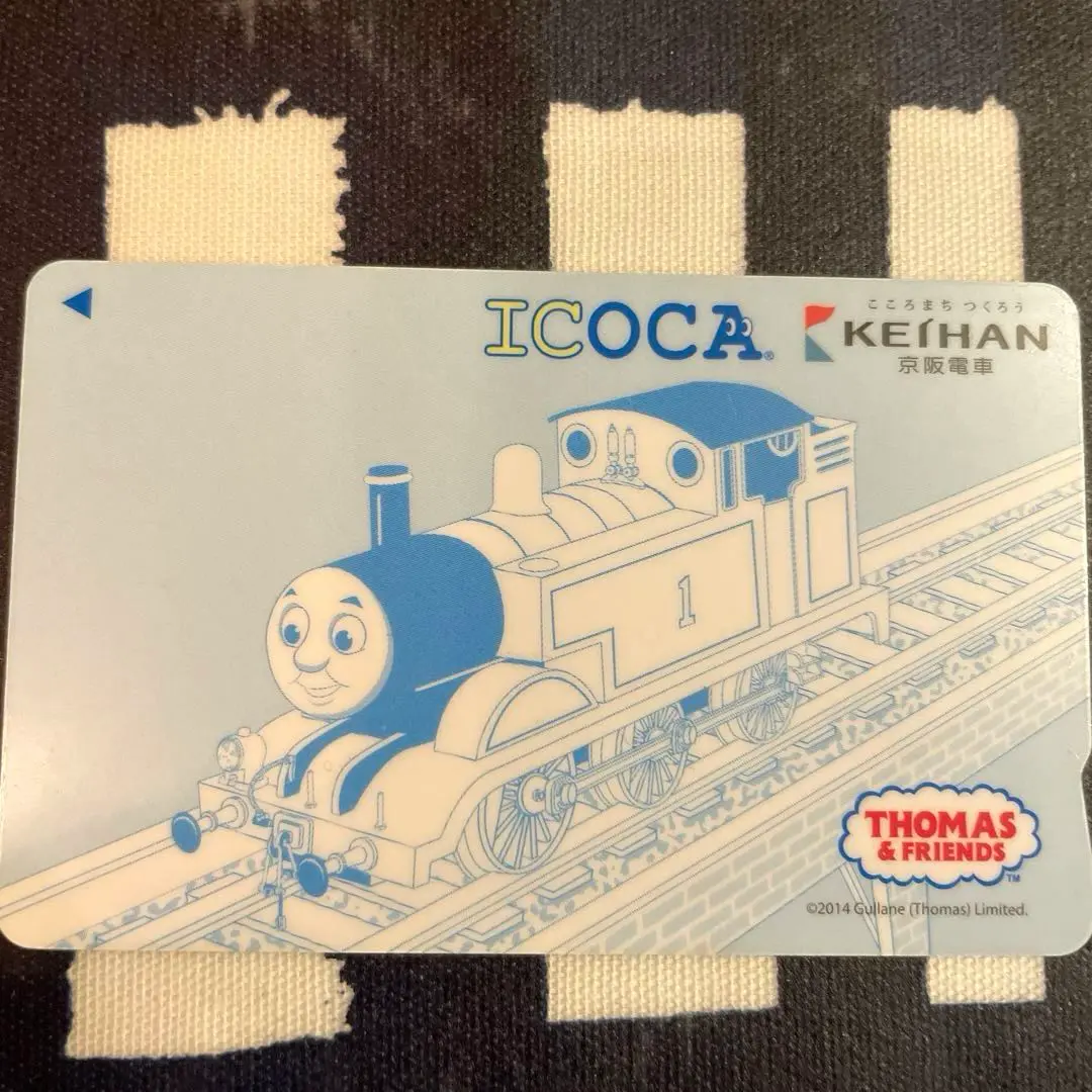 トーマス　ICOCA きかんしゃトーマス」デザインのICOCAが発売されてる。限定