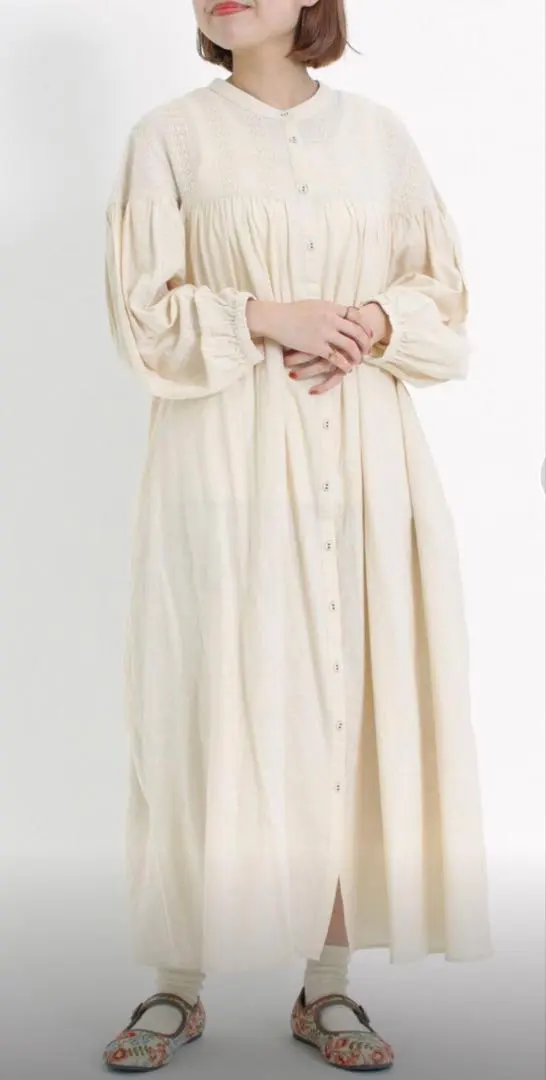 Thumbnail of Samansa Mos2 Gathered Yoke Dress