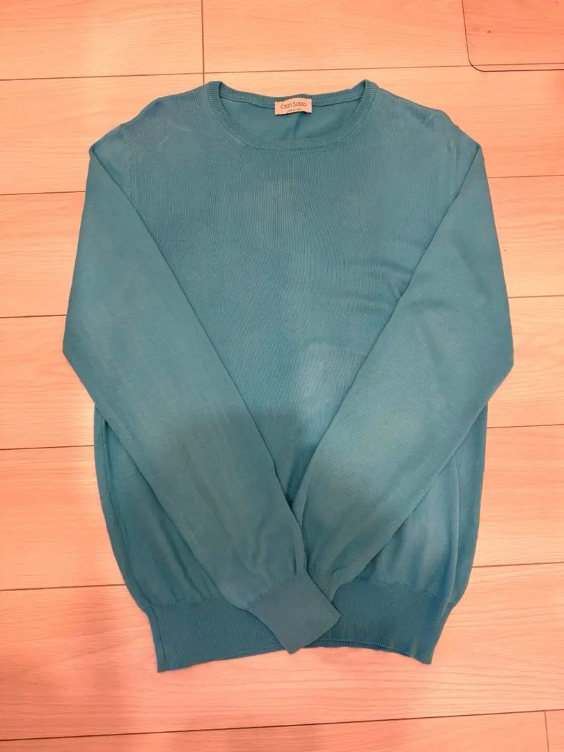 ✨良品✨グランサッソ ハイゲージ コットン ニットセーター ピンク 48 セール】ダイヤスカシニット（ニット/セーター）｜FUN（ファン