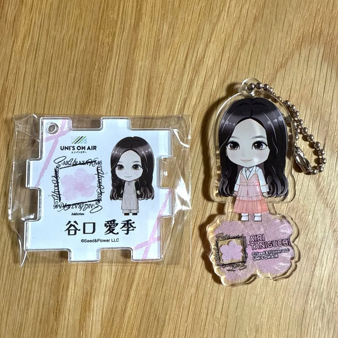 Thumbnail of Aiki Taniguchi (Sakurazaka46) Acrylic Keyholder Puzzle Keyholder Addiction