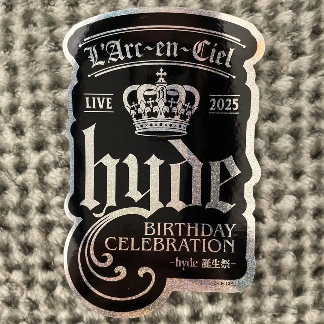 ラルク hyde誕生祭L'-LOTO　ホログラムステッカー 1枚 2025年最新】HYDE 誕生祭 ホログラムの人気アイテム - メルカリ