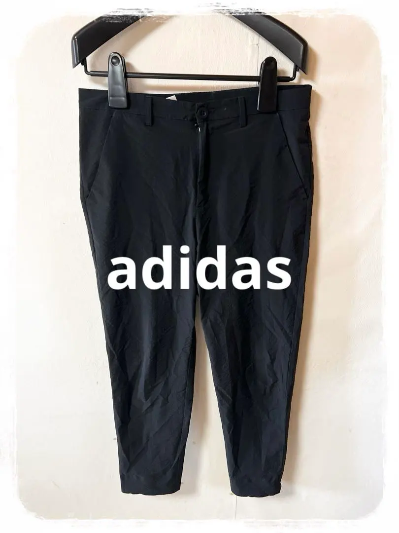 Thumbnail of ☘️P1☘ adidas Black Nylon Pants ISETAN ICON Pants