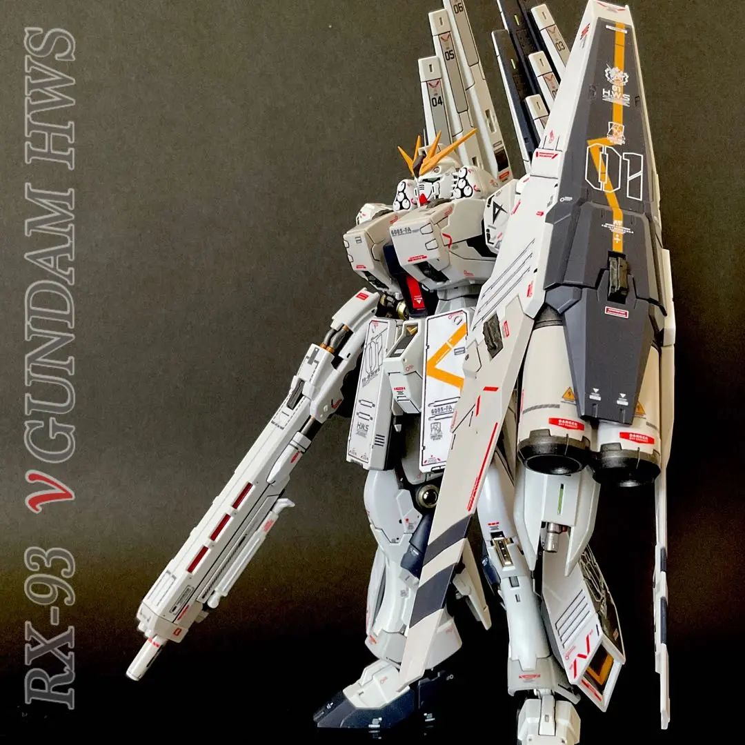 塗装完成品　RGνガンダム　メタルパーツ多数使用 2025年最新】rg νガンダム メタルパーツの人気アイテム - メルカリ
