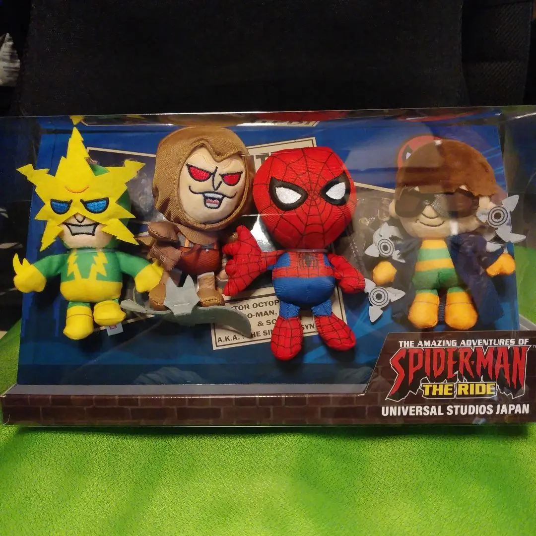 レア USJ限定 スパイダーマン ぬいぐるみセット スパイダーマン・ザ・ライド スパイダーマンザライド スパイダーマン ぬいぐるみセット USJ